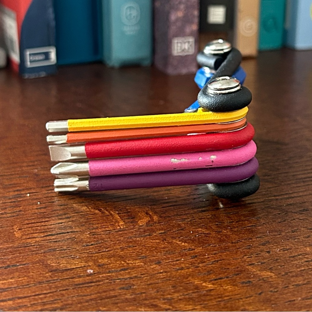 Kikkerland Rainbow 9-in-1 Multitool — Hard-to-Find - Picture 7 of 8